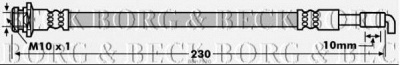 BORG & BECK bbh7920 -  Тормозной шланг